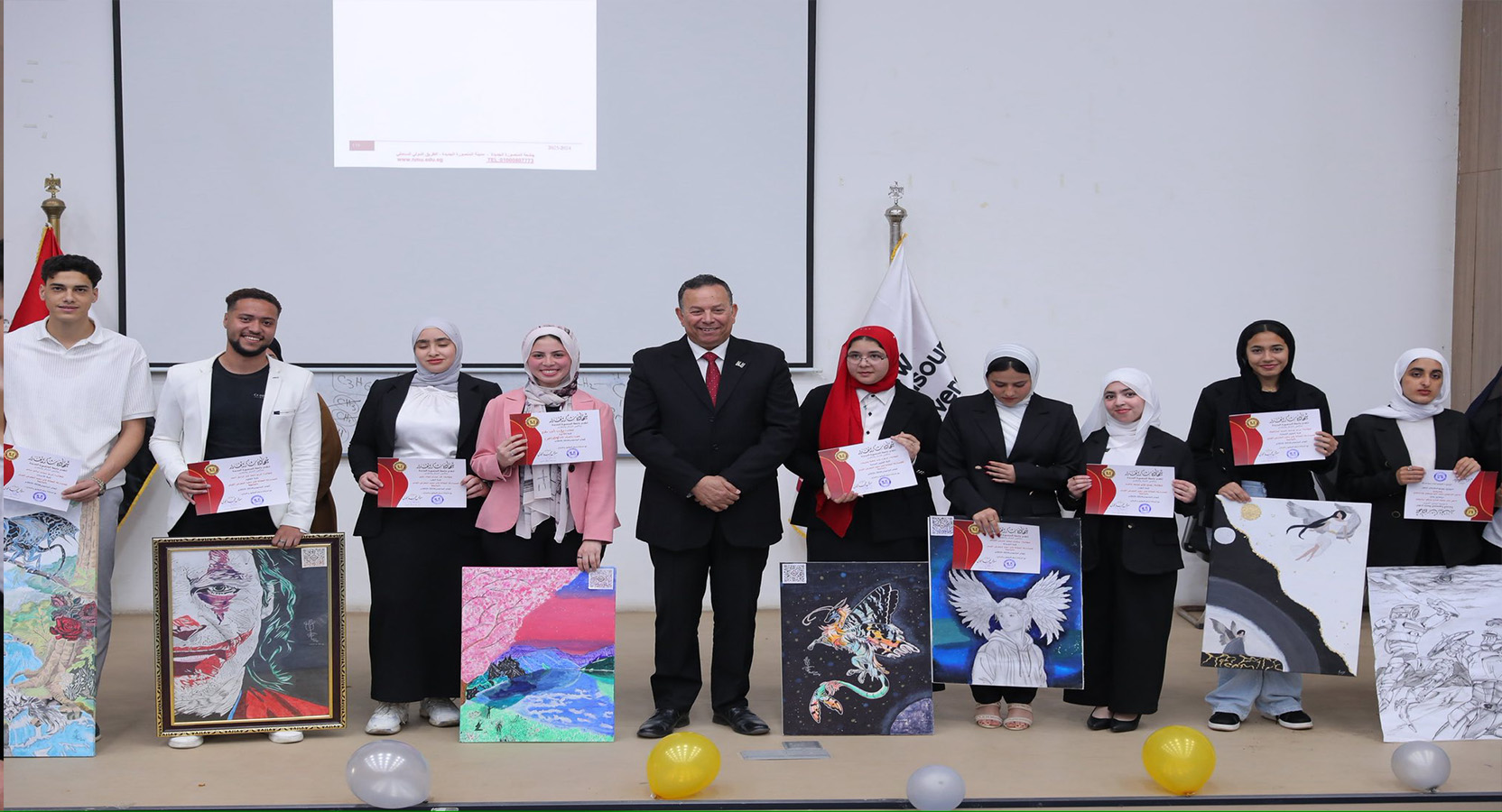 رئيس جامعة المنصورة الجديدة يشهد حفل ختام الأنشطة الطلابية وتكريم المتميزين للعام الأكاديمي 2024/2025